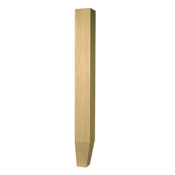 Osborne Wood Products 29 x 3 House of Wood Tapered Leg in Mahogany 1183MH Zoro